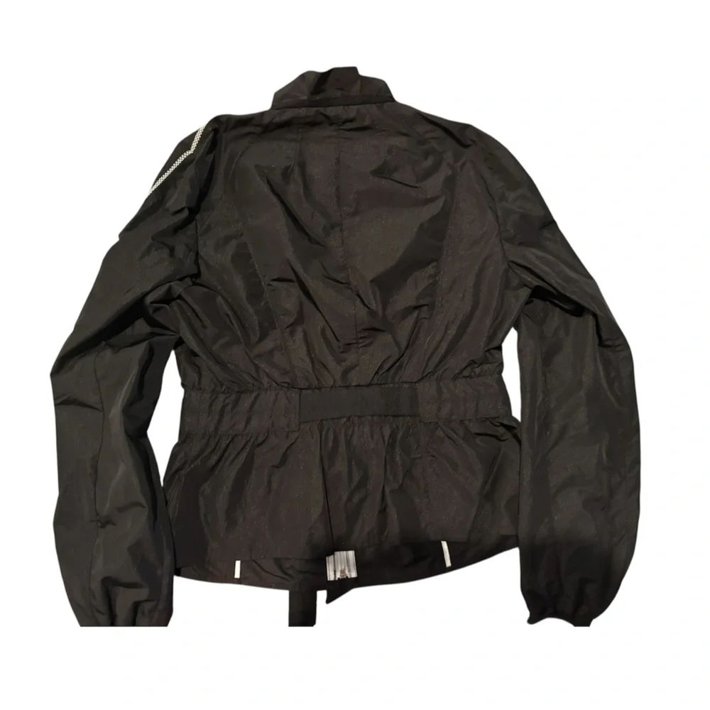 White House‎ Black Market Women's Sporty Tech Jacket Size 4 drawstring waist